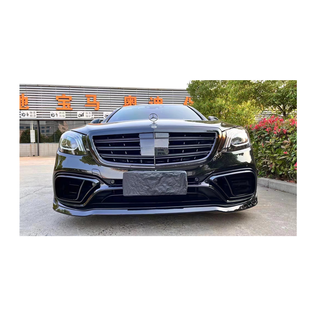 Good Price Car Body Kit for Mercedes Benz S-class W222 Change to Bra-bus B700 Include Front Lip and Rear Diffuser